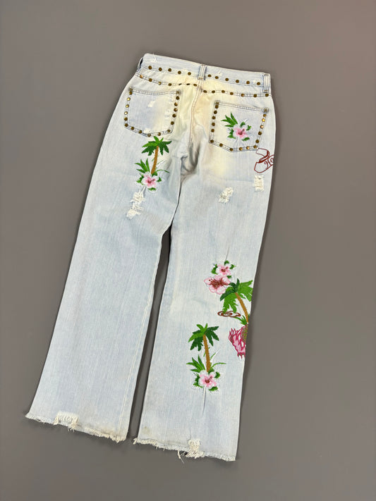Dolce Gabbana Hawaii Jeans S-M
