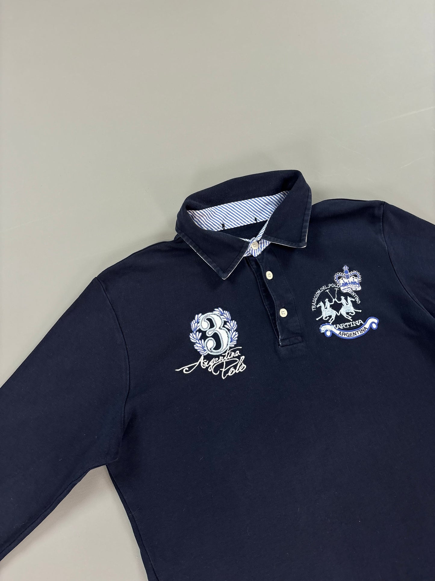La Martina Langarm Polo S