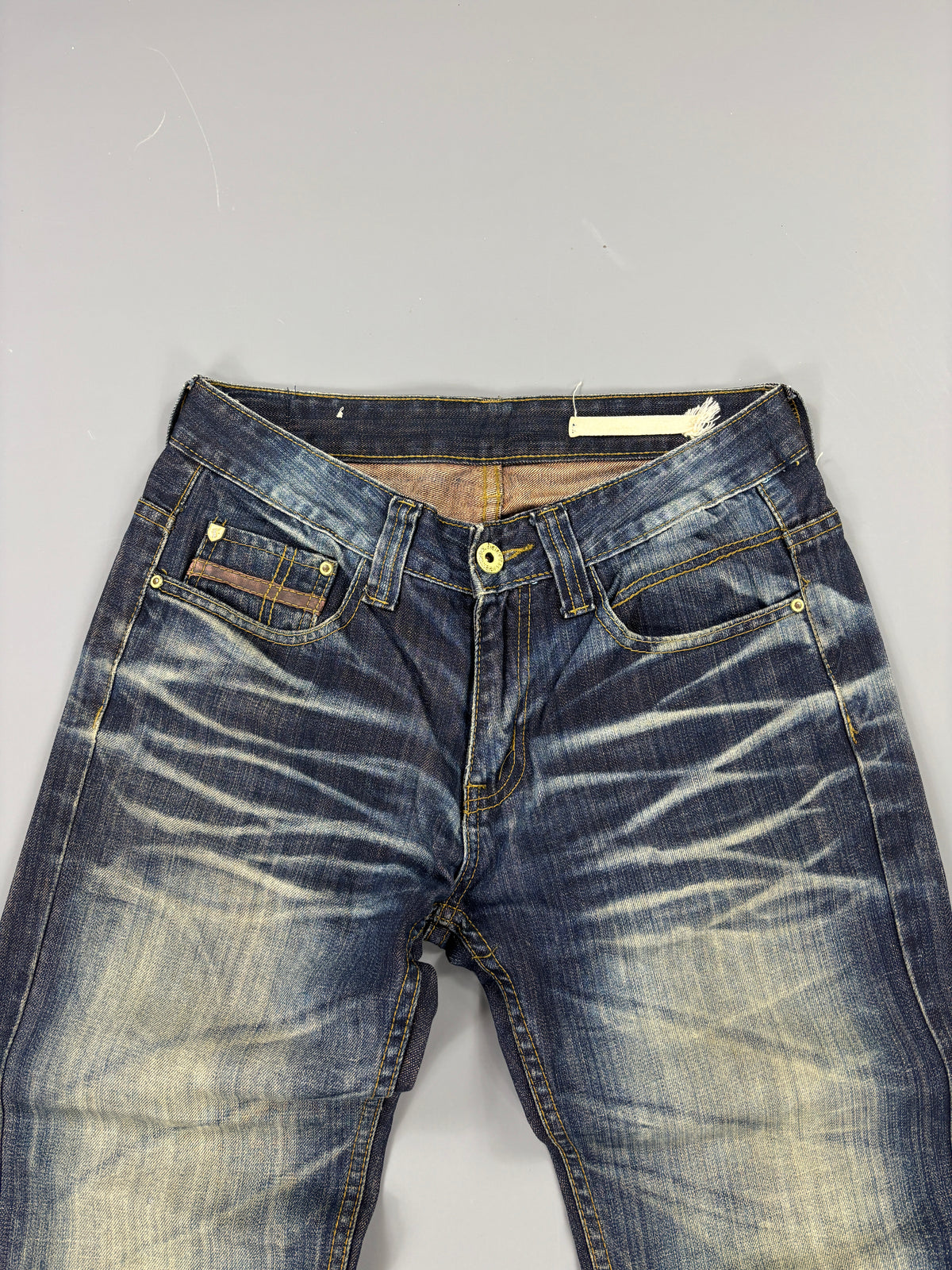 Washed Japan Style Jeans Straight L 61season
