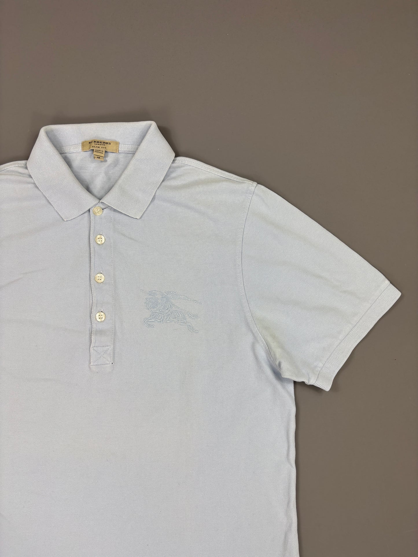 Burberry Polo vintage light blue (S-M) 61season