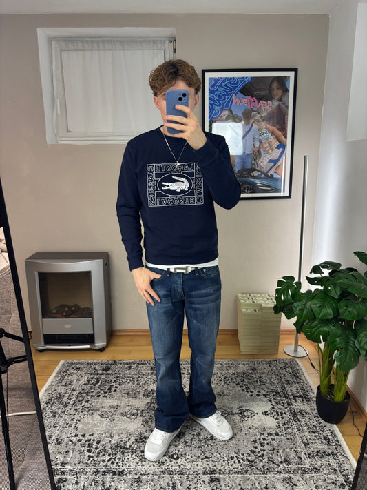 Lacoste Vintage PREMIUM Sweater M
