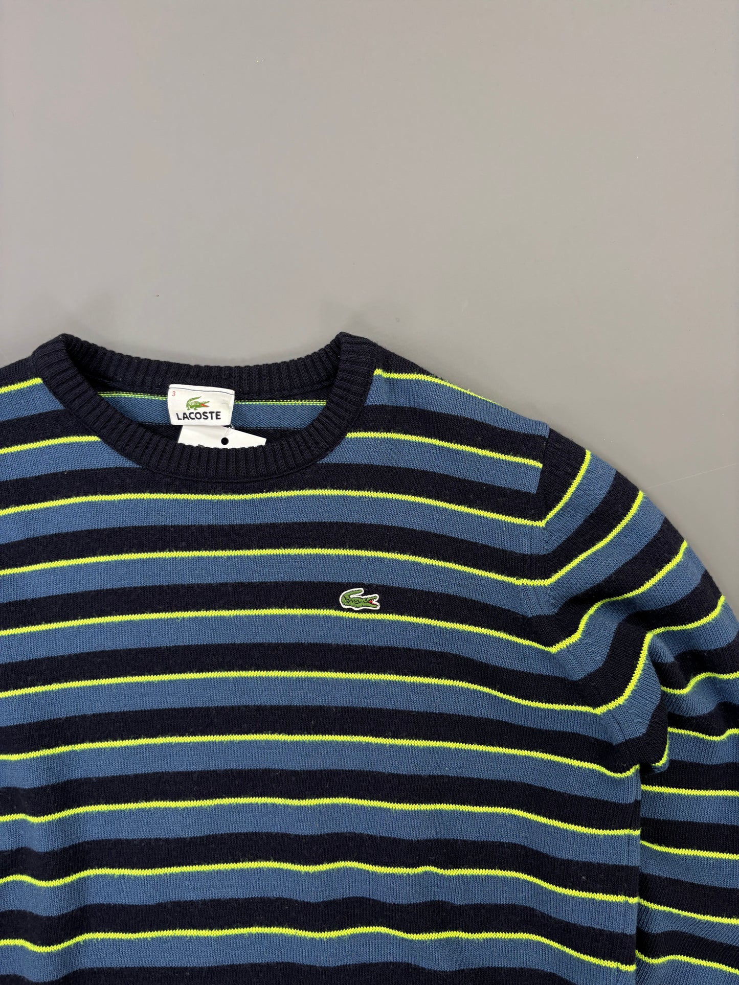 Lacoste Sweater vintage streifen (S) 61season