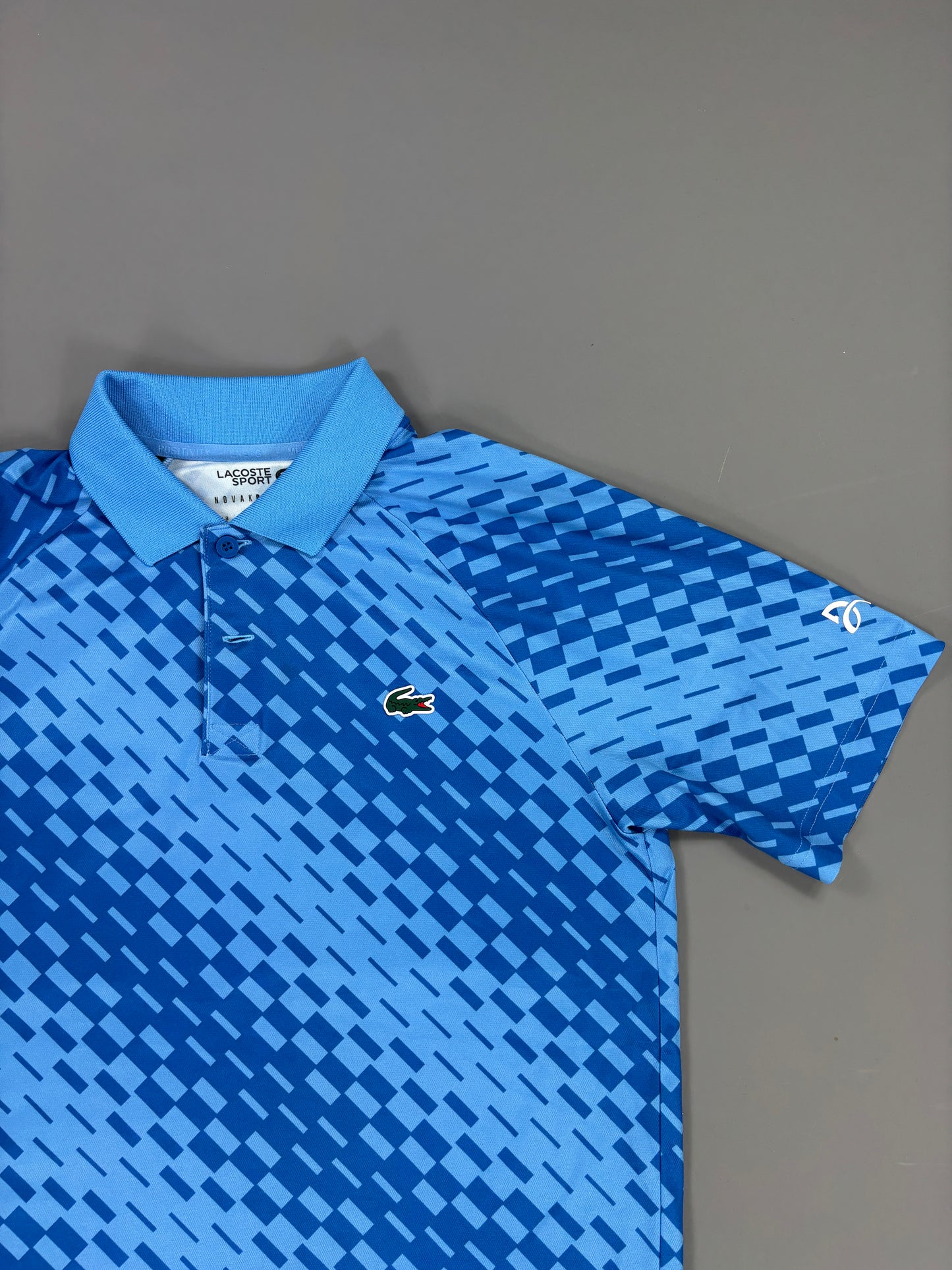 Lacoste Novak Djokovic Polo vintage sport rare (S) 61season
