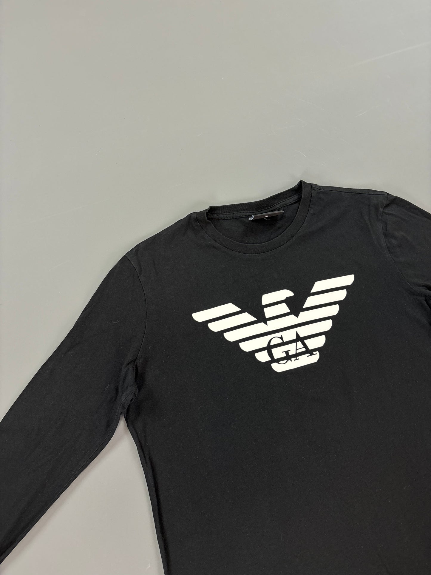 Armani Langarm T-Shirt S