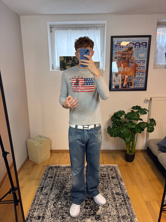 Ralph Lauren USA Langarm M