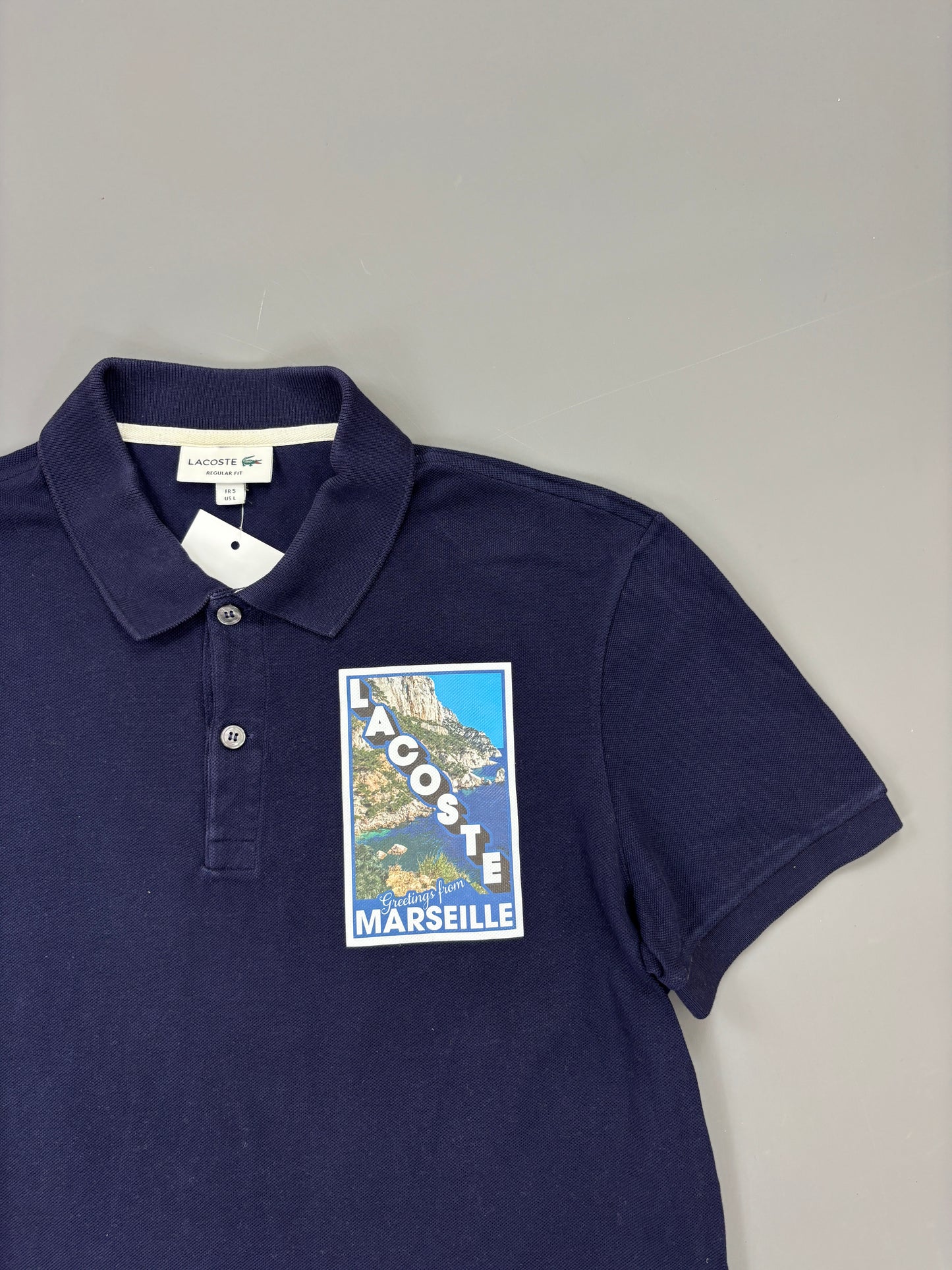 Lacoste Marseille Polo vintage france (S) 61season