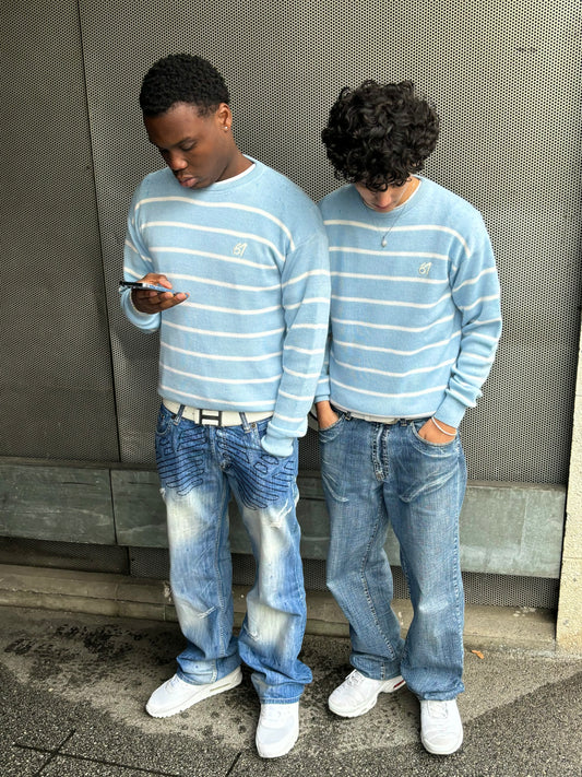 61 Sweater Hellblau XL