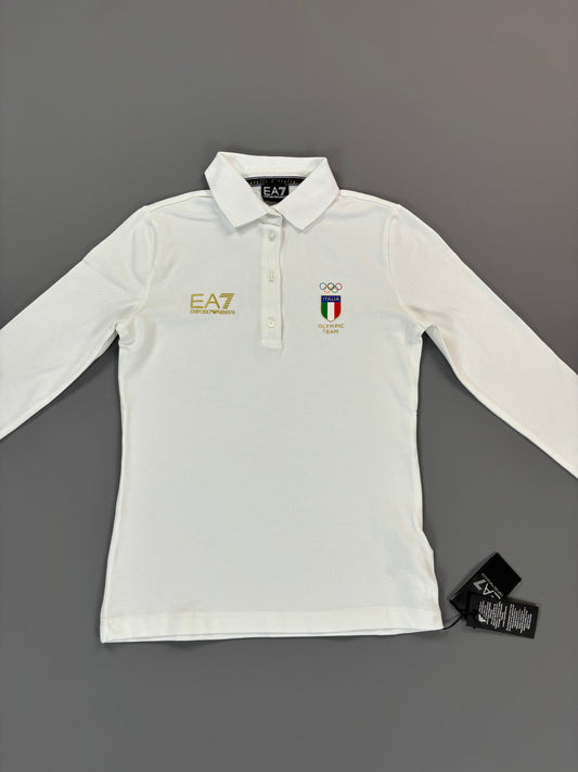 Armani Italia Langarm Polo XS
