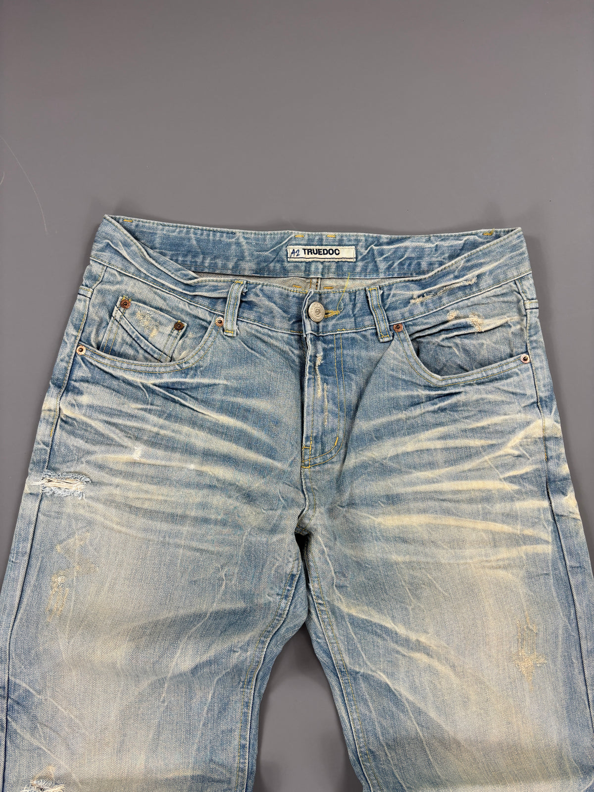 Japan Style Washed Jeans vintage (S) 61season