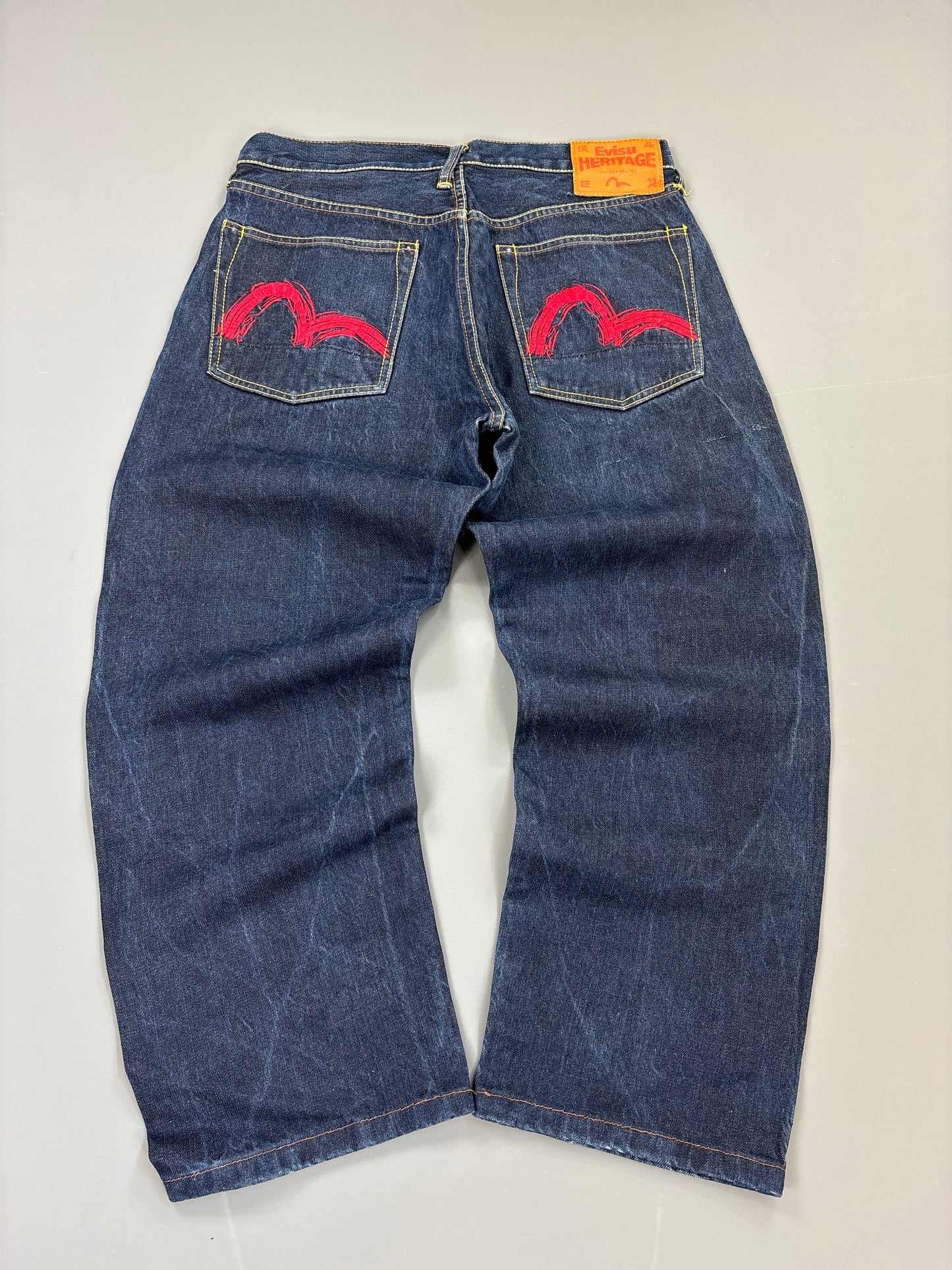 Evisu Jeans vintage printed straight (XS) 61season