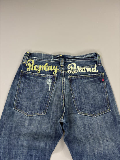 Replay Jeans vintage printed straight (M) 61season