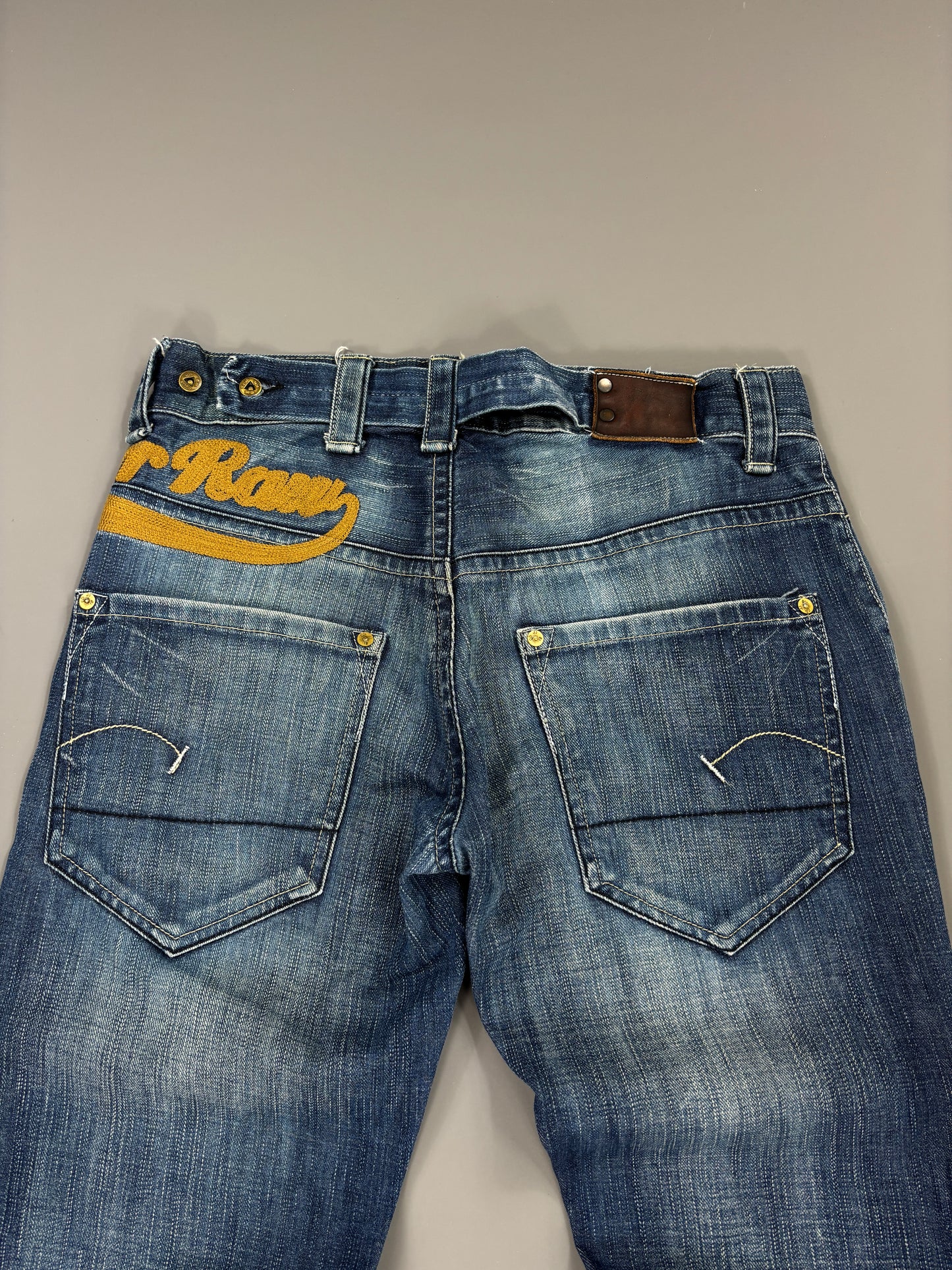 Gstar Jeans vintage printed washed straight (M) 61season