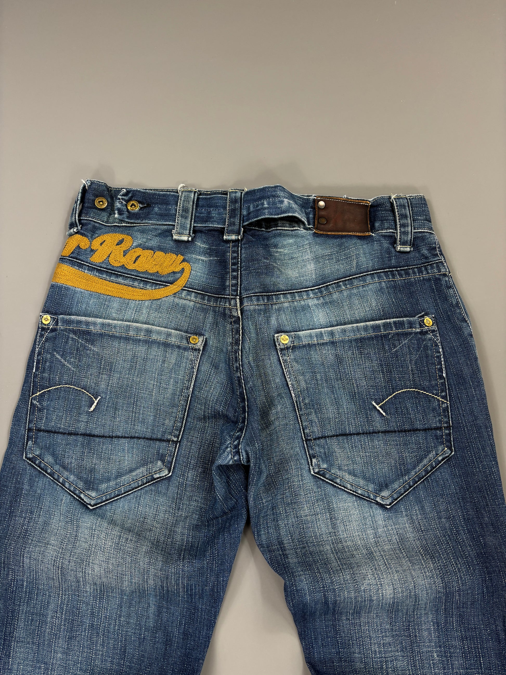 Gstar Jeans vintage printed washed straight (M) 61season