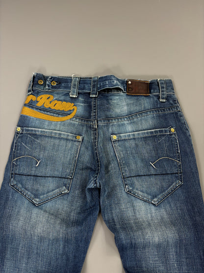 Gstar Jeans vintage printed washed straight (M) 61season