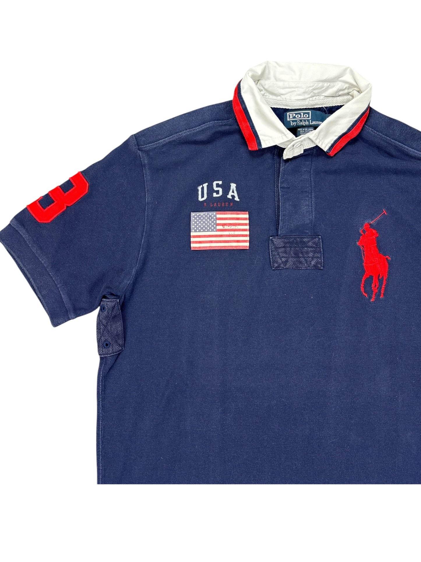 Polo Ralph Lauren Polo vintage usa big pony M-L 61season