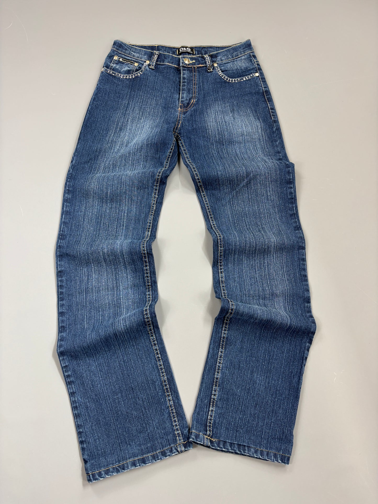 Dolce Gabbana Jeans vintage woman straight GIRLS (S) 61season