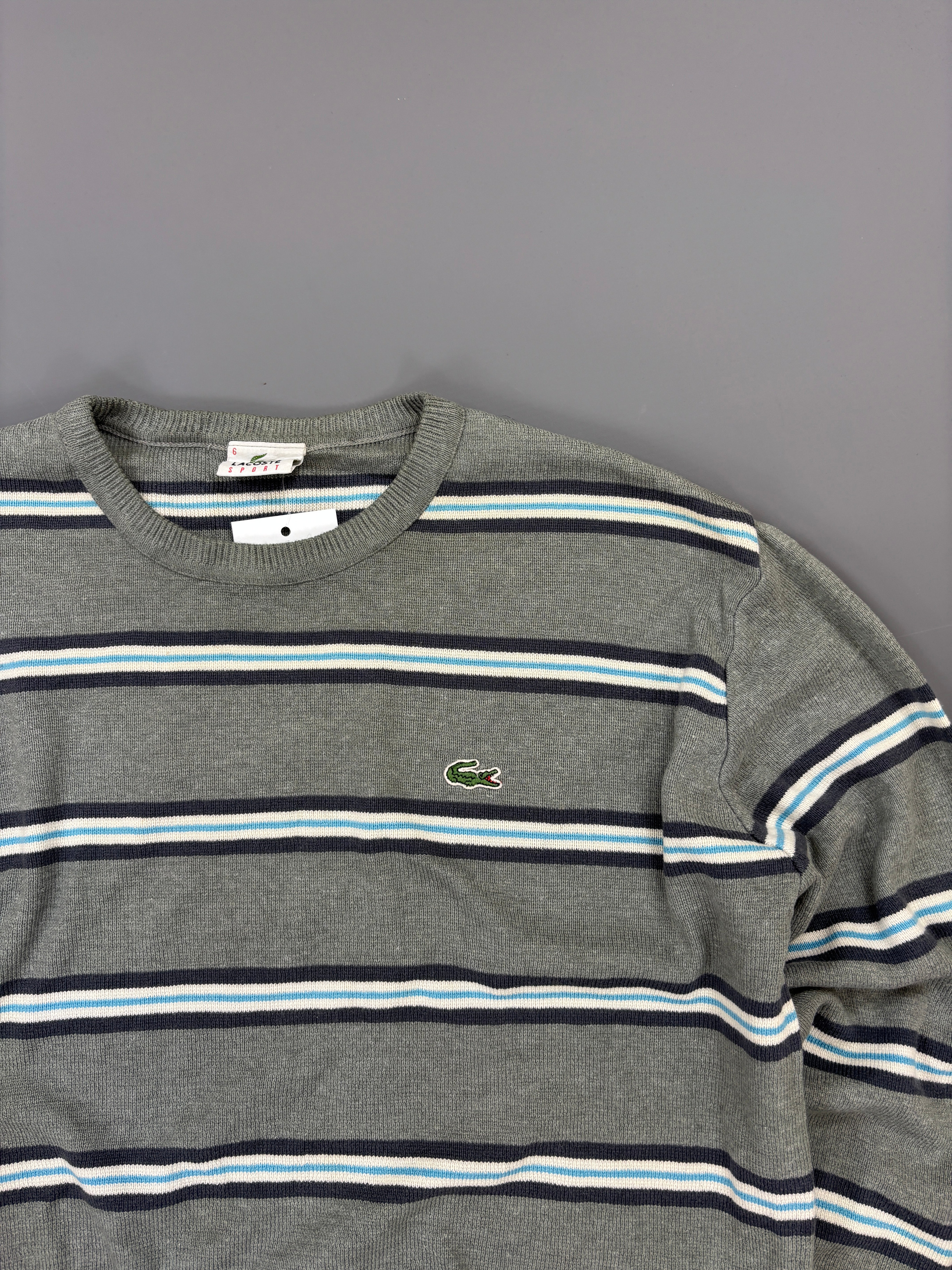 Lacoste Sweater vintage streifen (S) 61season
