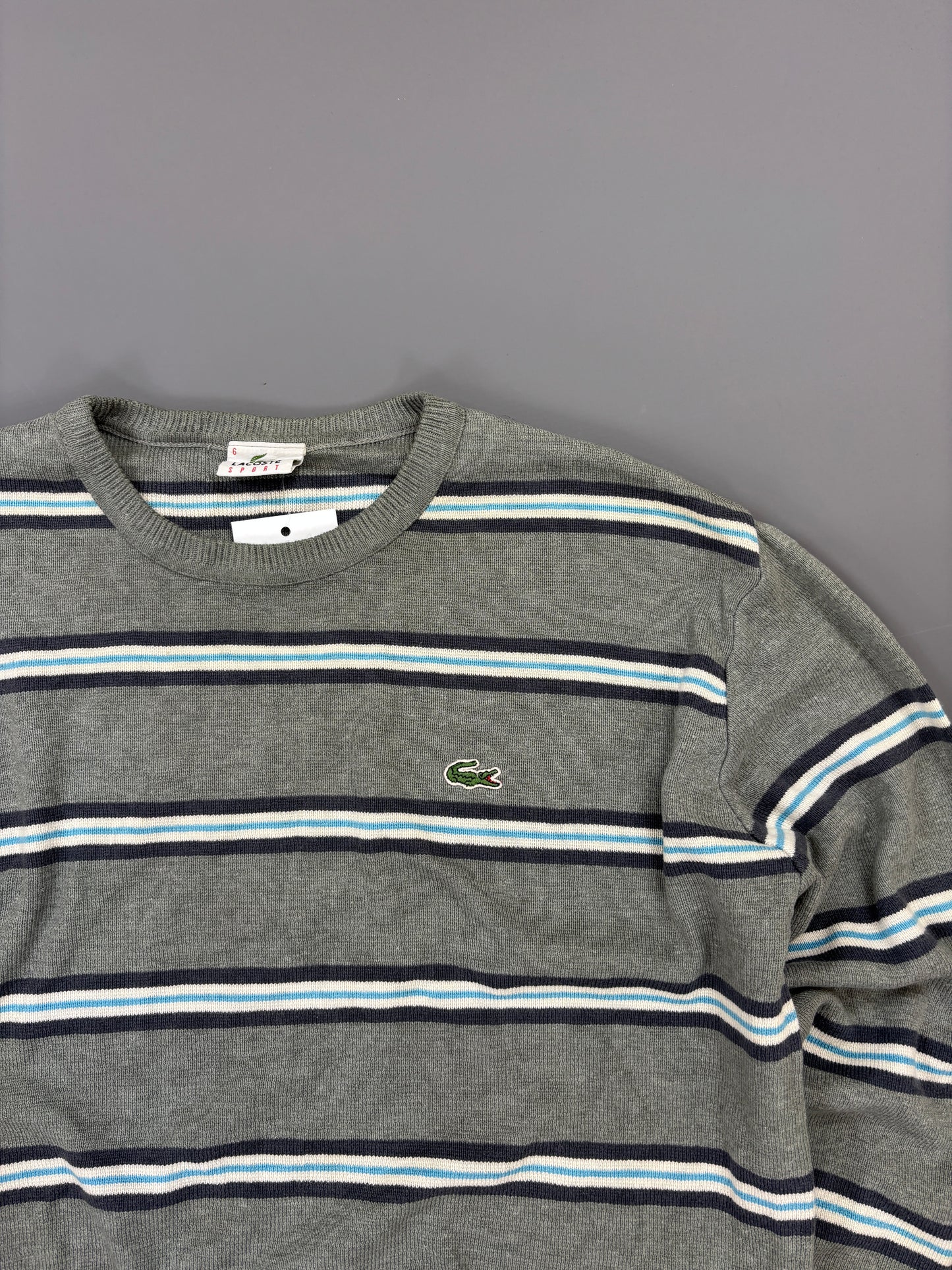 Lacoste Sweater vintage streifen (S) 61season