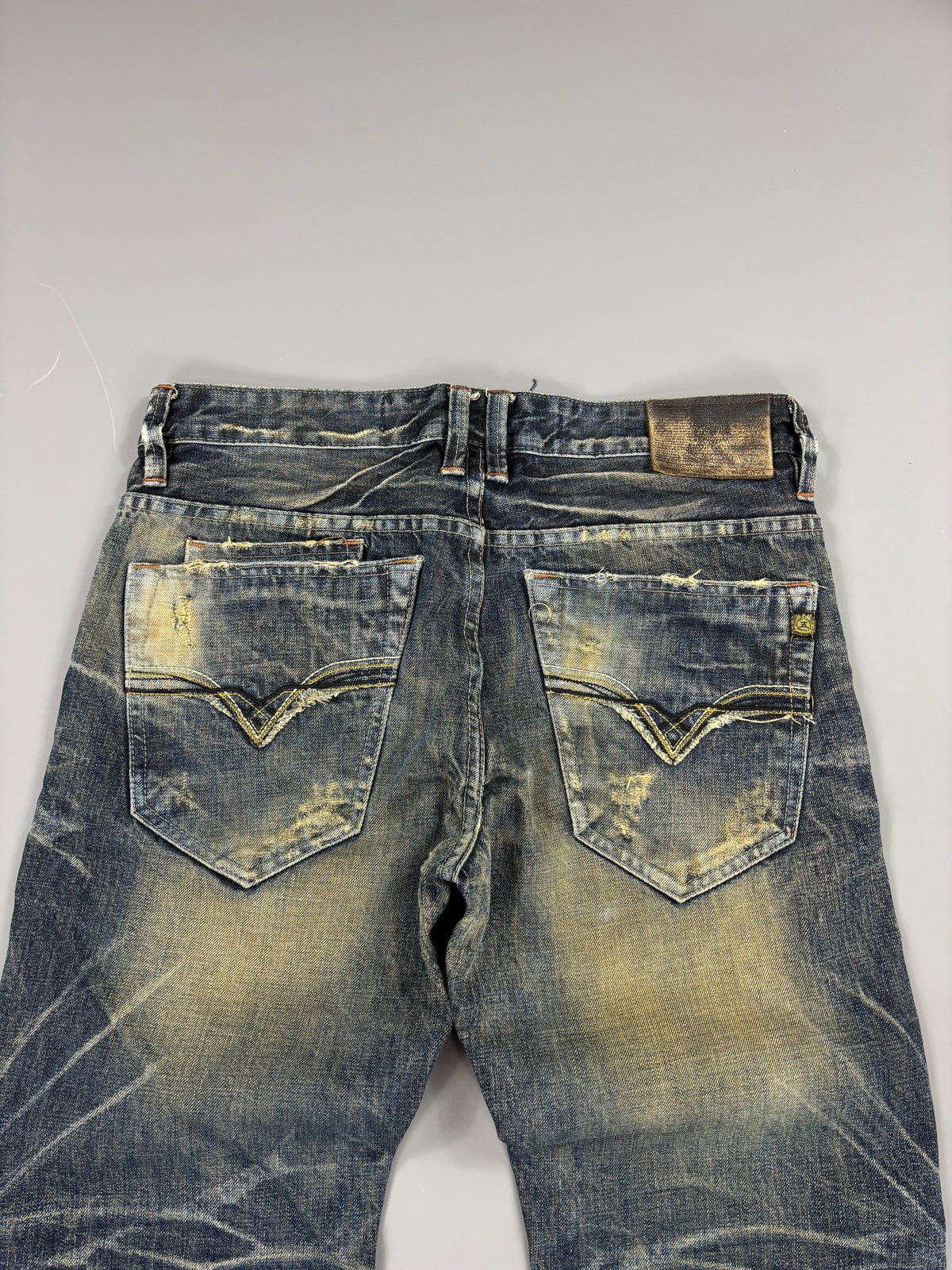 Japan Style Washed Straight Jeans vintage (L) 61season