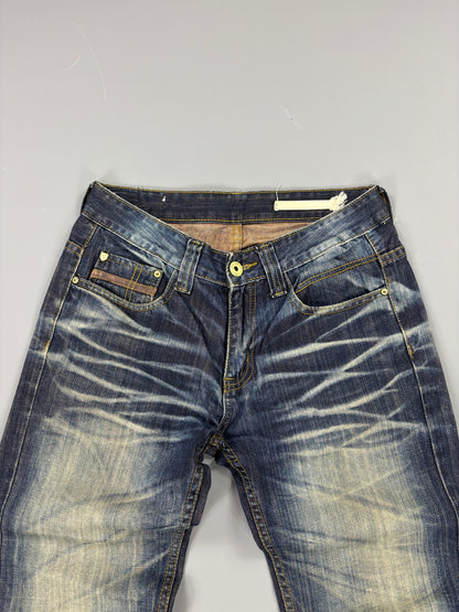Washed Japan Style Jeans Straight L 61season
