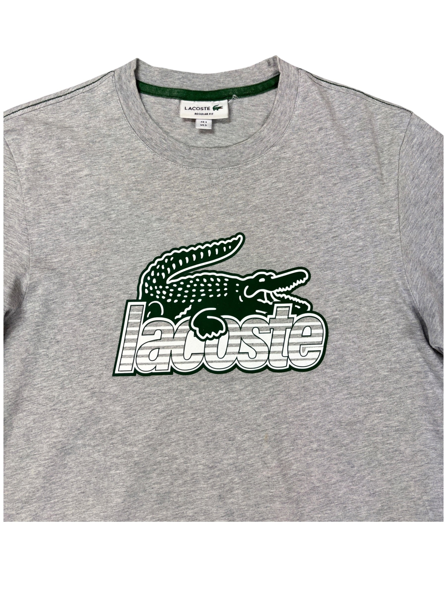 Lacoste T-Shirt vintage tee printed (M) 61season