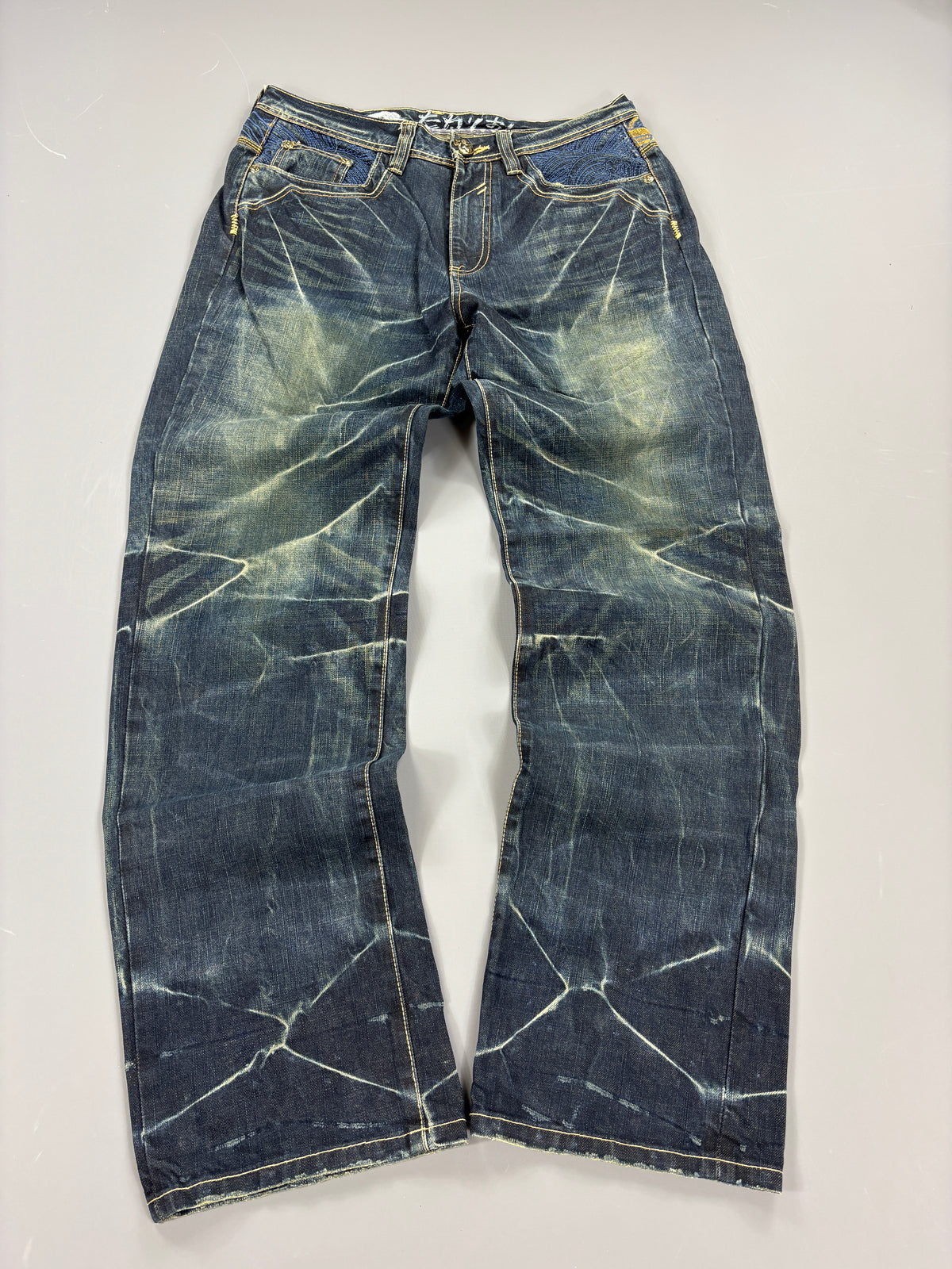 Japan Style Washed Jeans vintage (L) 61season
