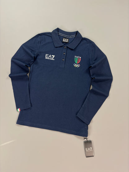 Armani Italia Polo Langarm XS-S
