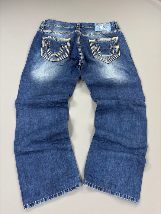 True Religion Jeans vintage printed baggy (M) 61season