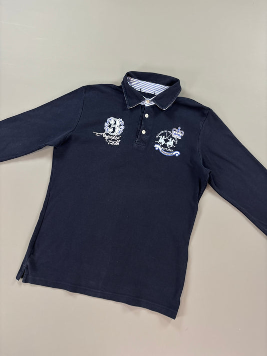 La Martina Langarm Polo S