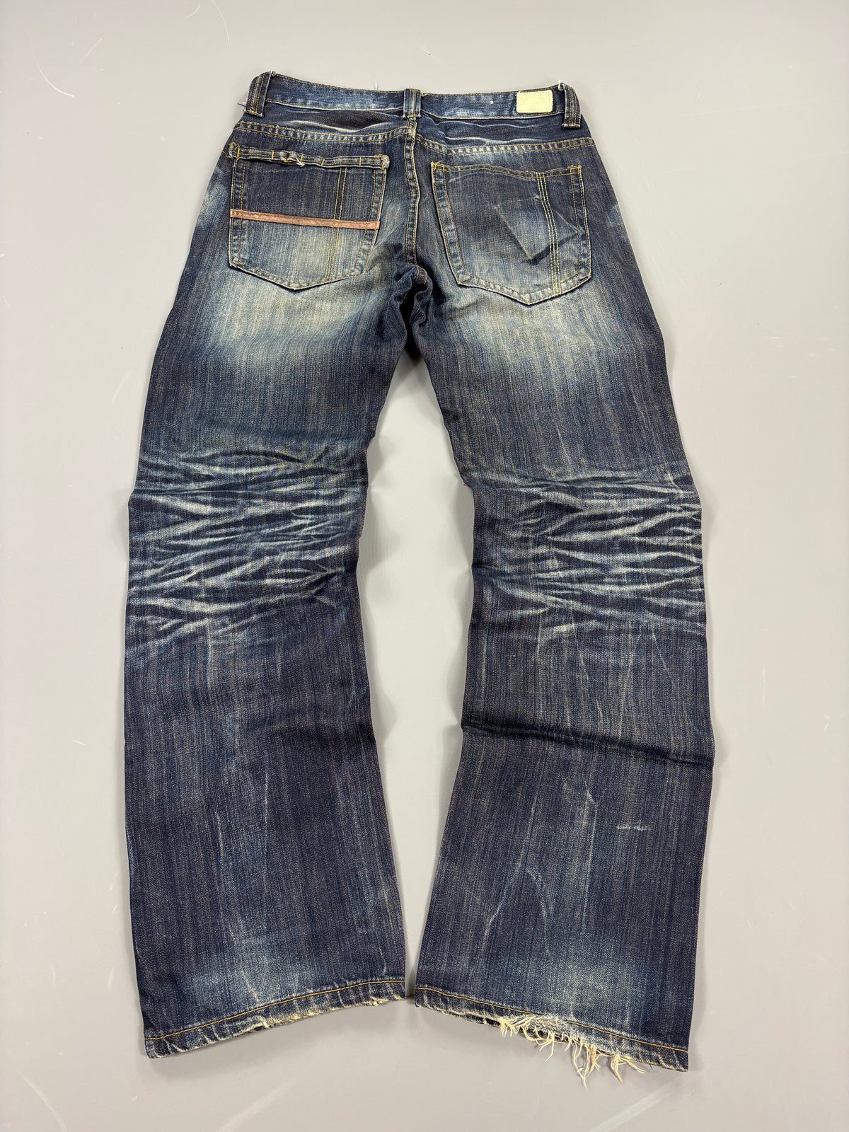 Washed Japan Style Jeans Straight L 61season