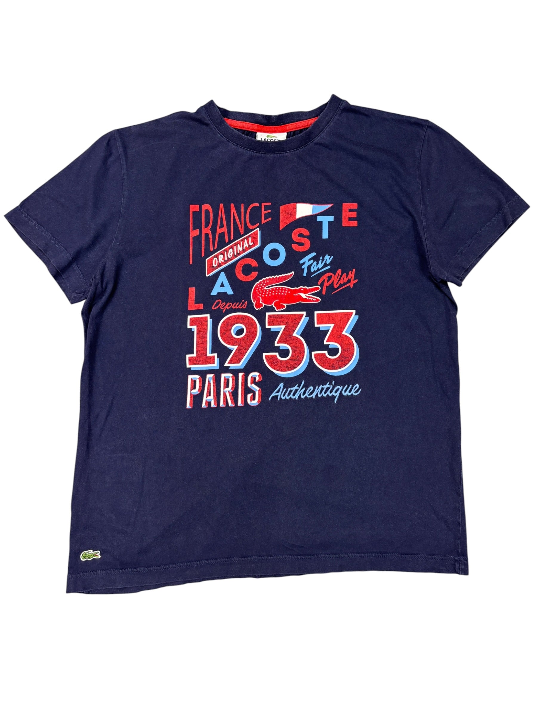 Lacoste T-Shirt vintage tee france (S) 61season