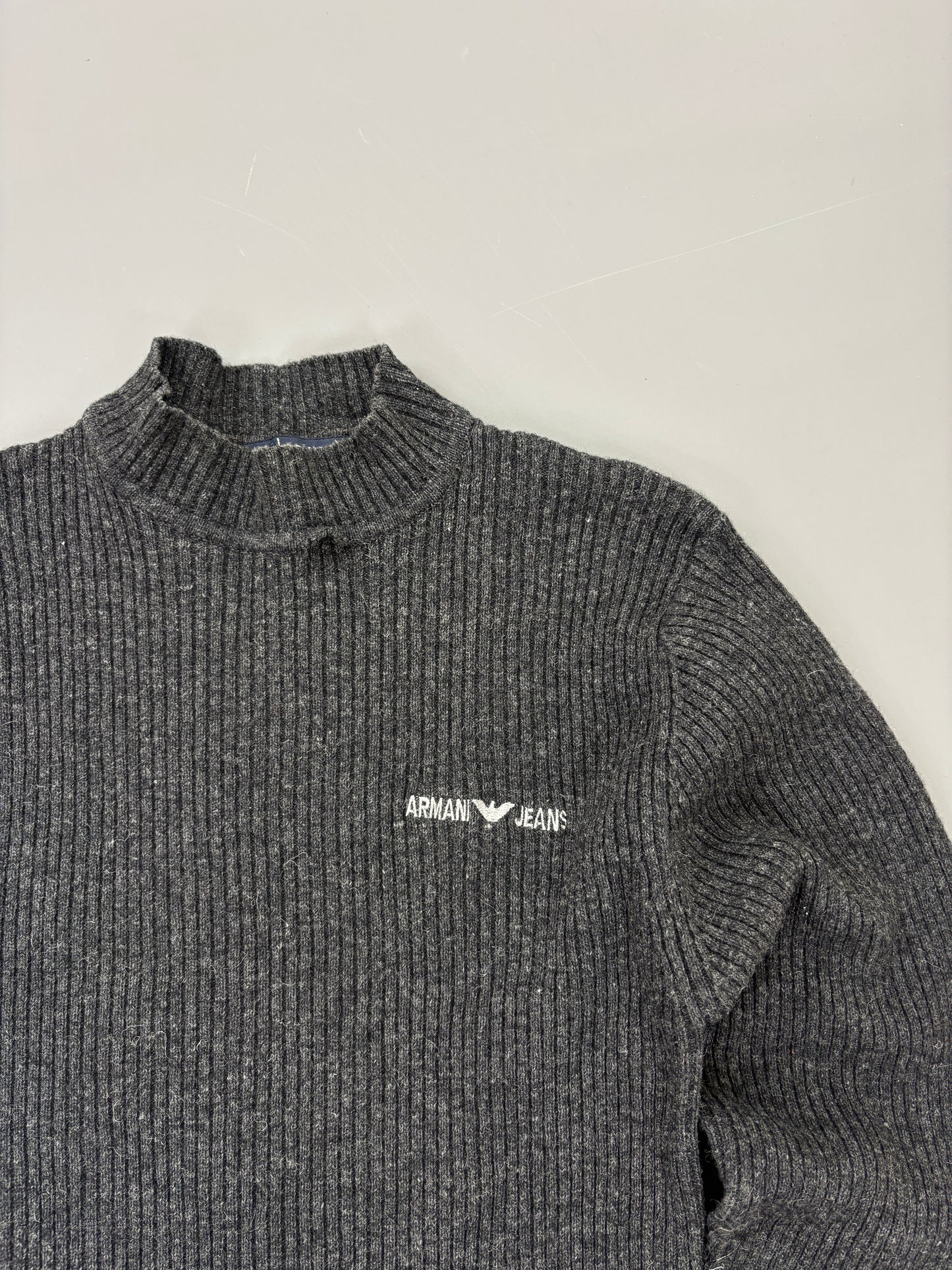Armani Sweater vintage knit strick (XS) 61season