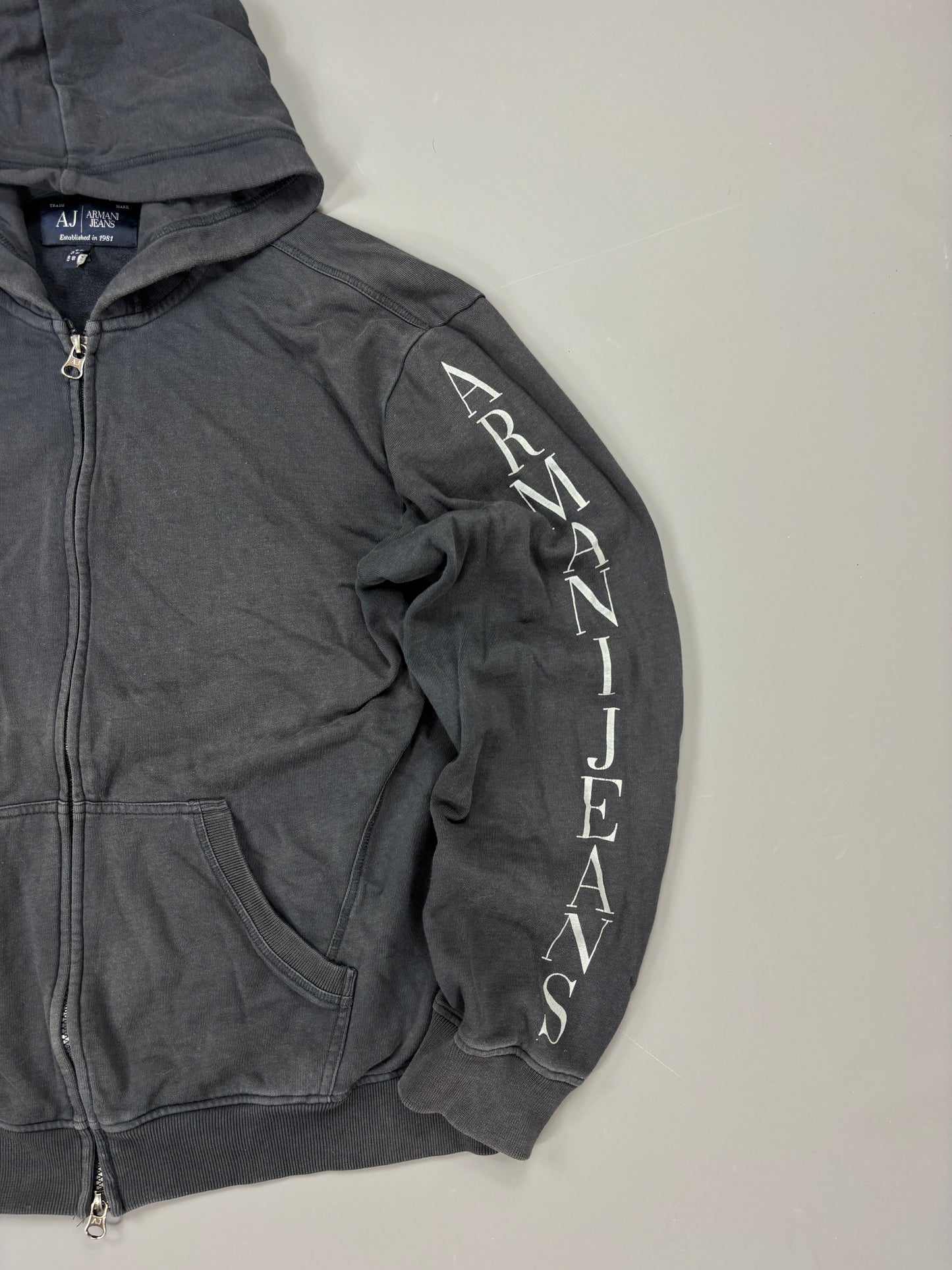 Armani Zip vintage grey (M) 61season