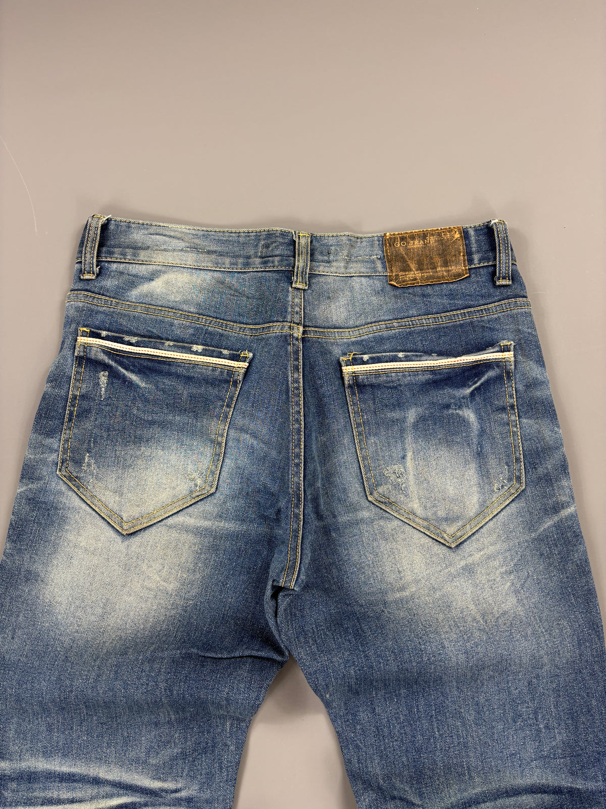 Japan Style Washed Straight Jeans vintage (L) 61season