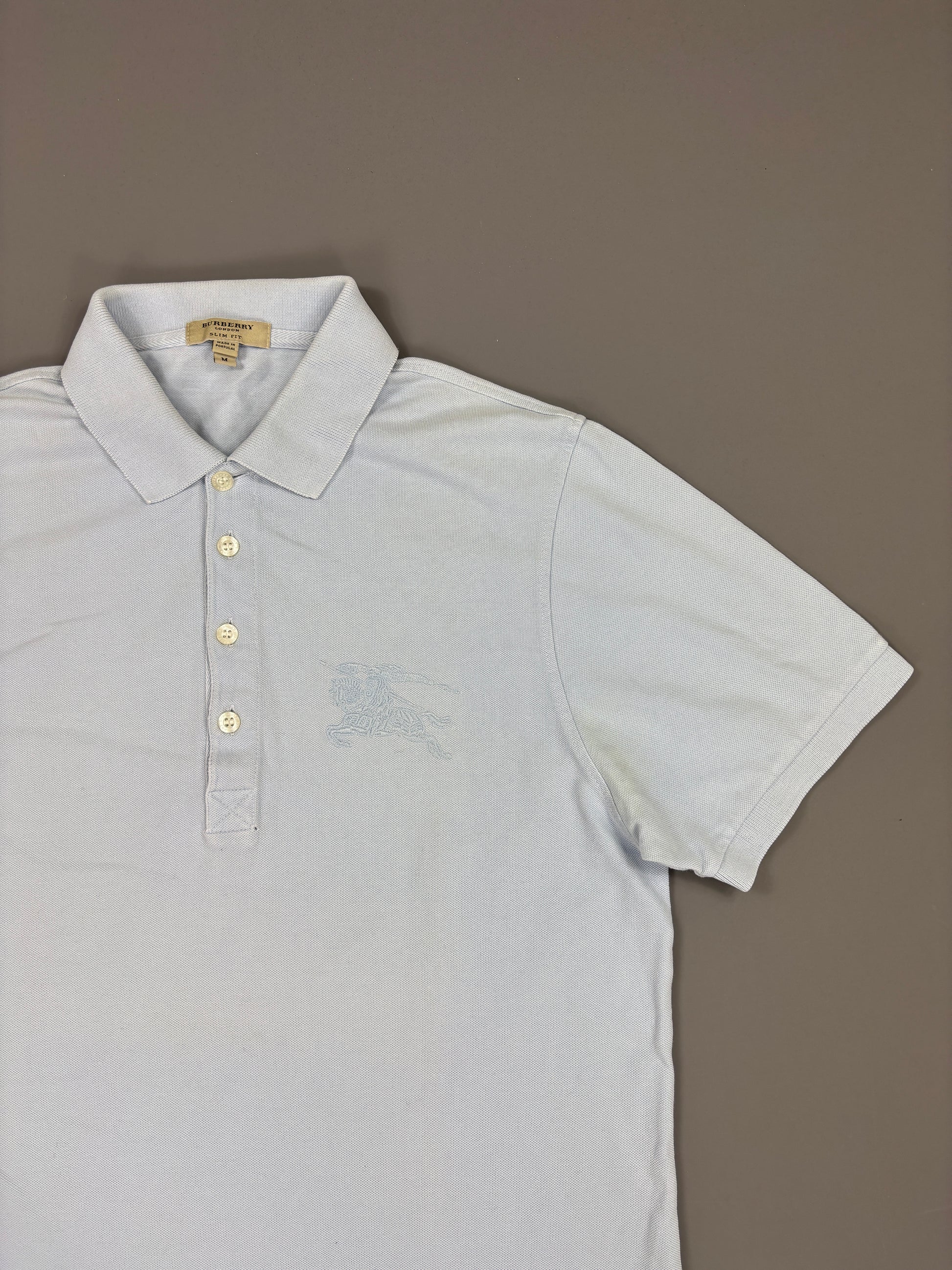 Burberry Polo vintage light blue (S-M) 61season