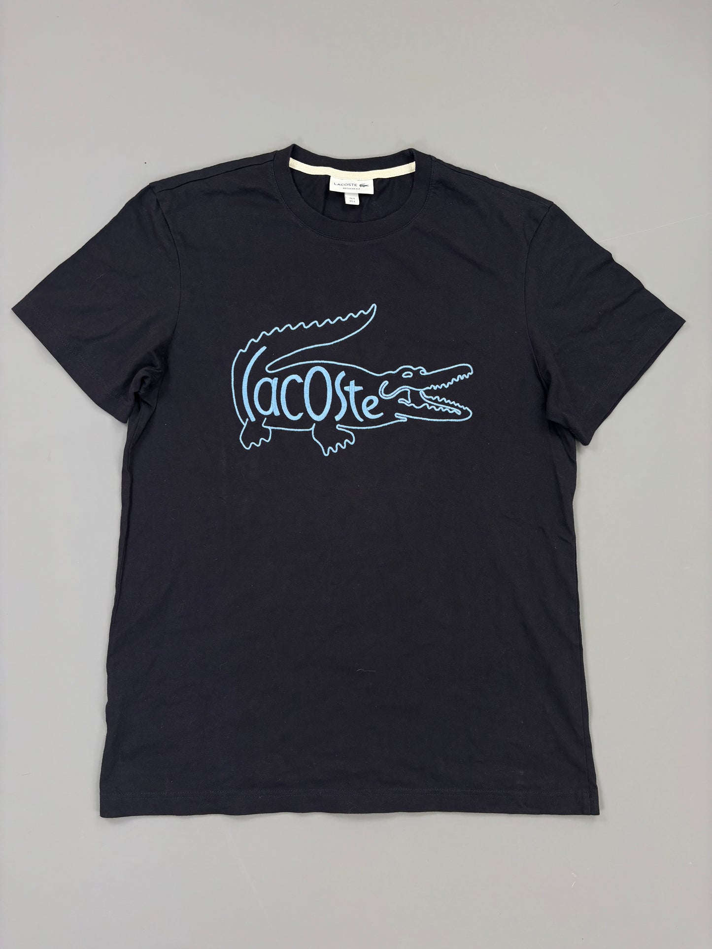 Lacoste T-Shirt vintage printed (M) 61season