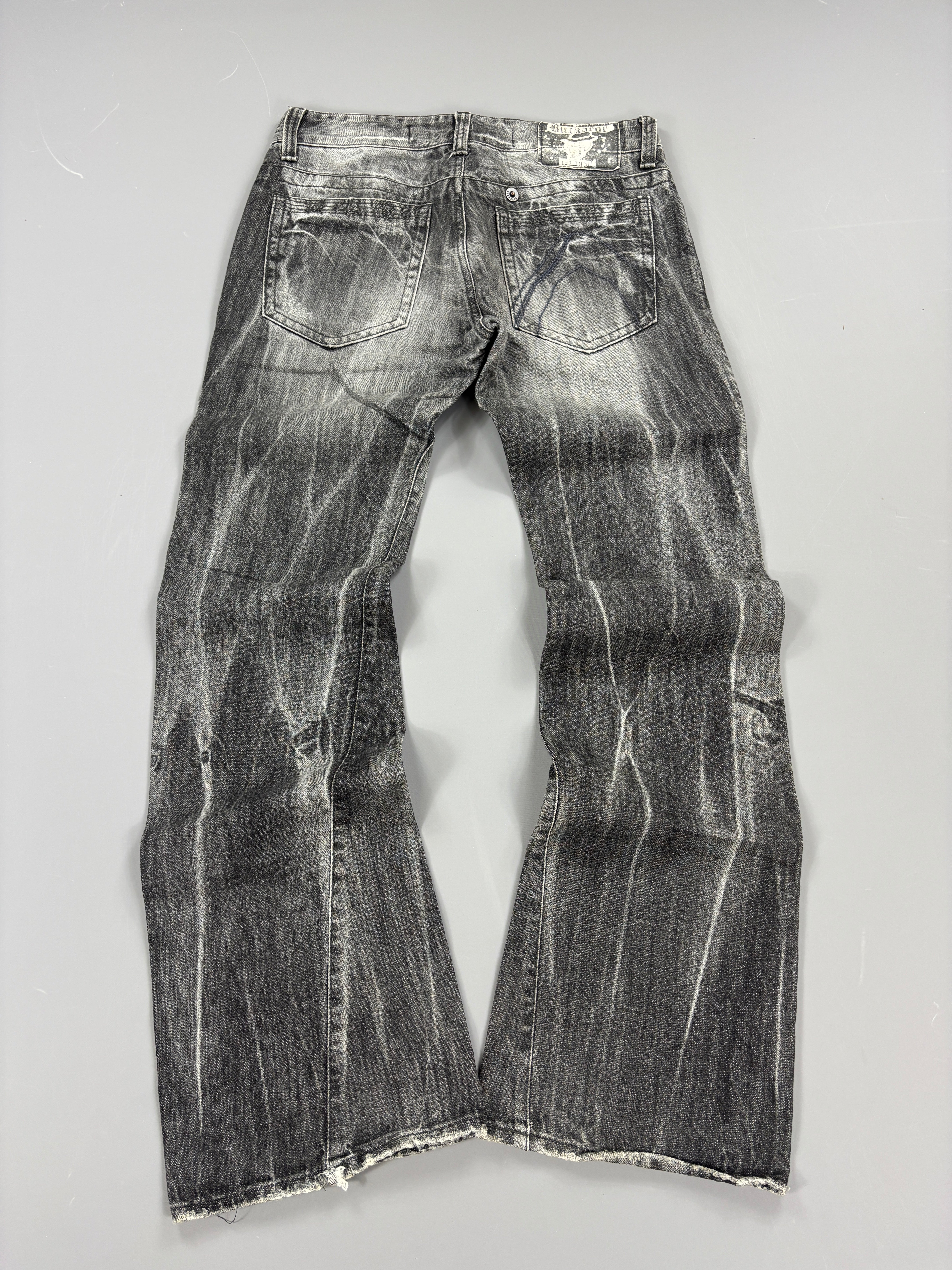 Japan Style Washed Straight Jeans vintage (M) 61season