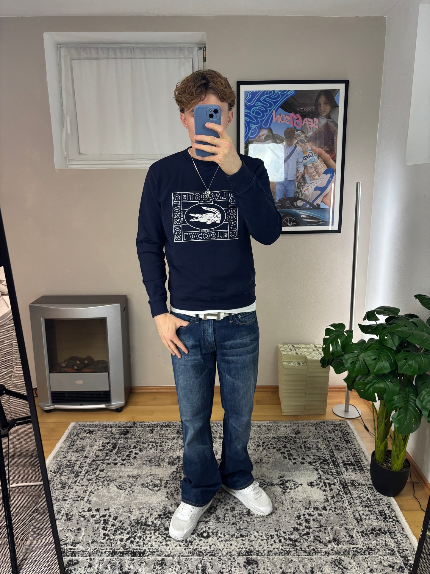 Lacoste Vintage PREMIUM Sweater M