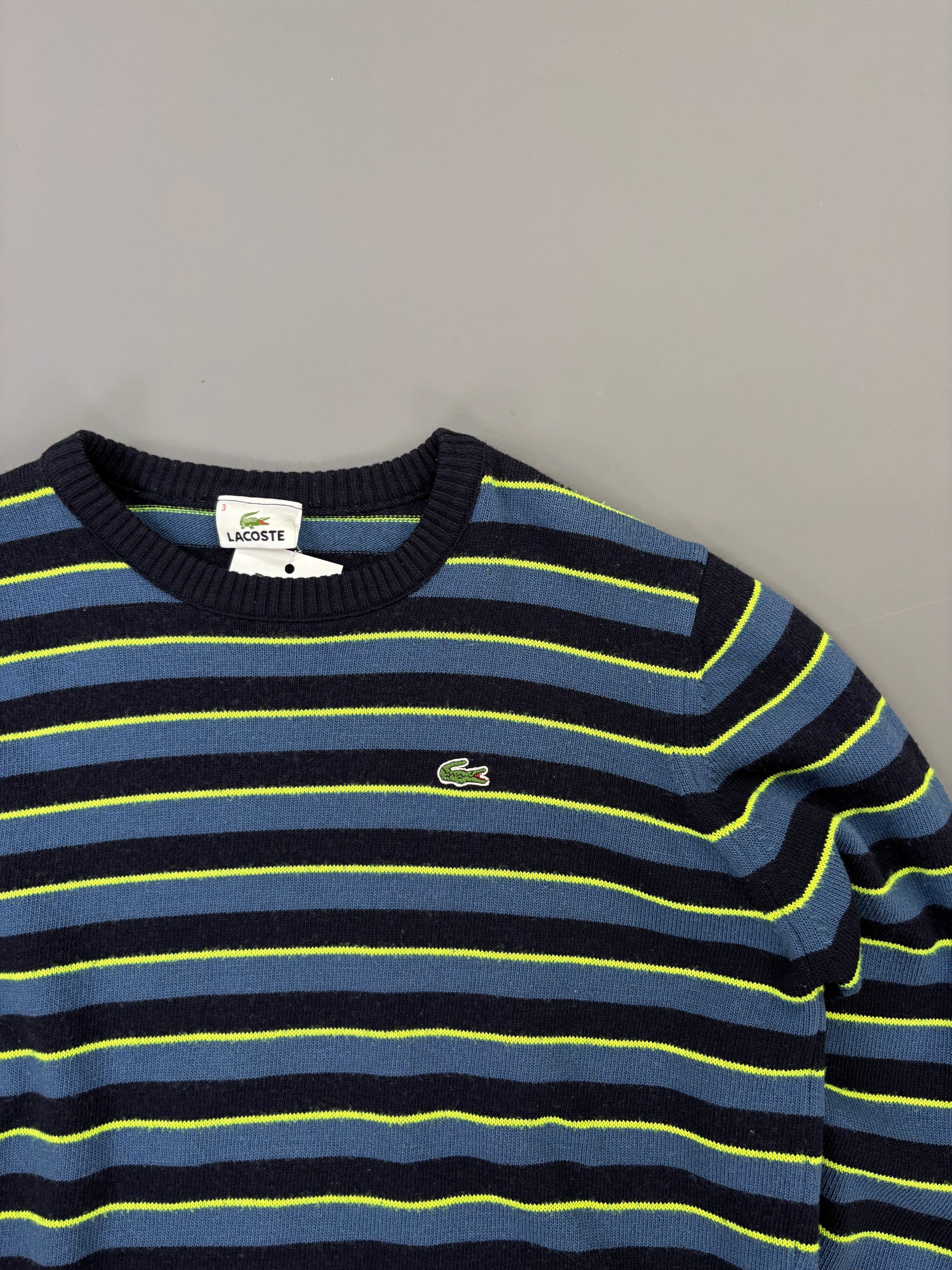 Lacoste Sweater vintage streifen (S) 61season