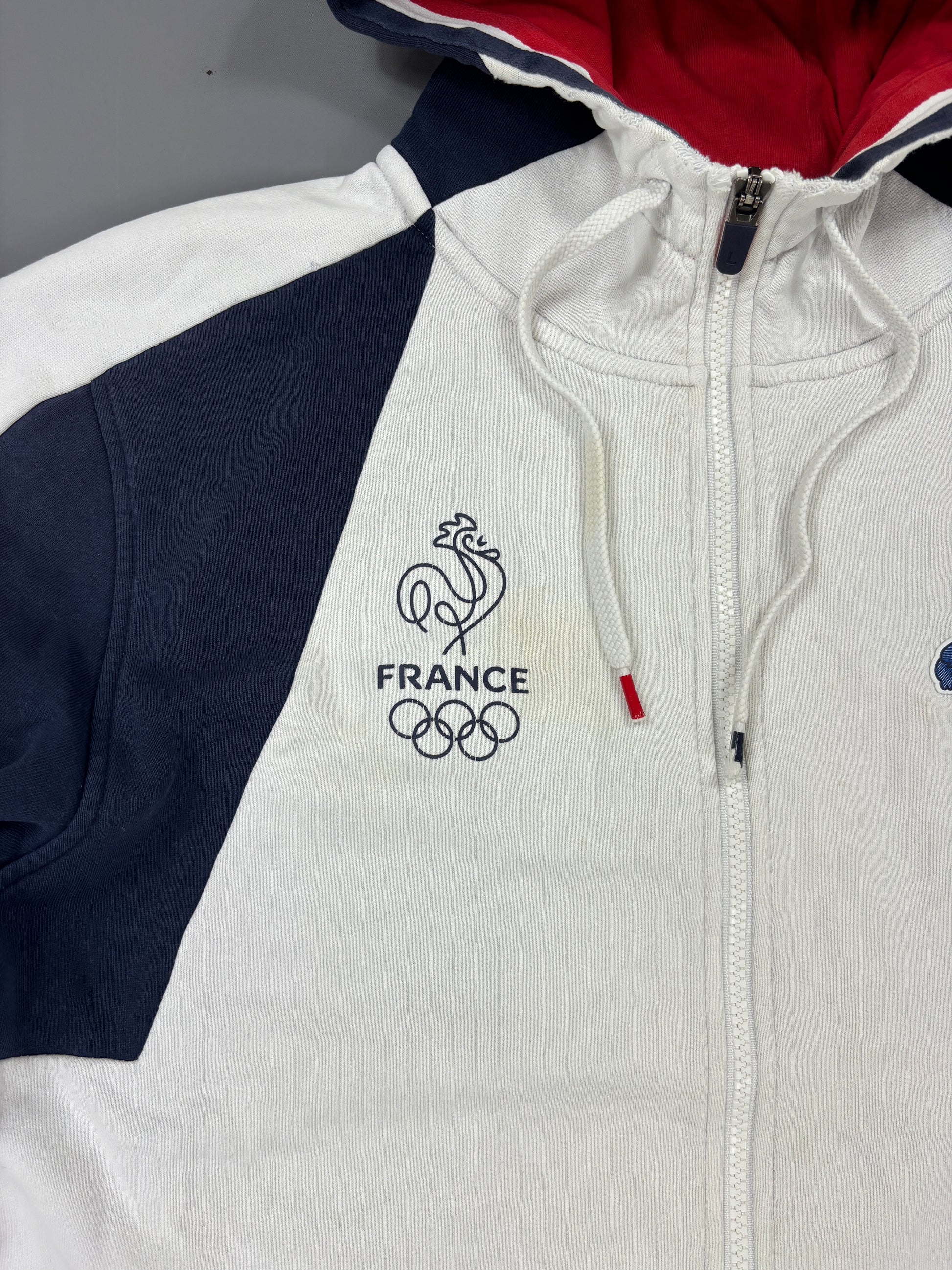 Lacoste France Zip vintage olympia frankreich (M) 61season
