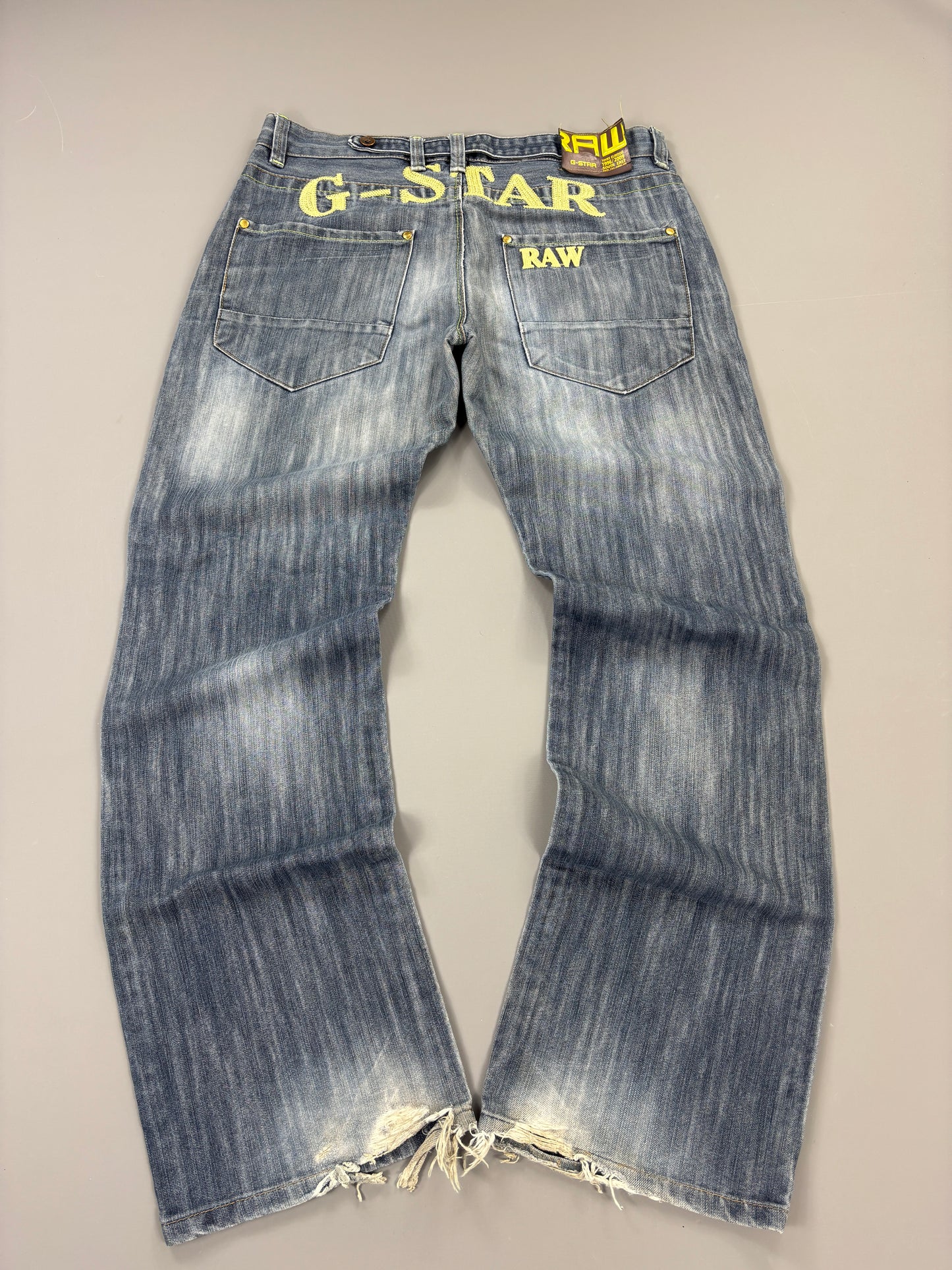 Gstar Raw Jeans vintage printed baggy (M) 61season
