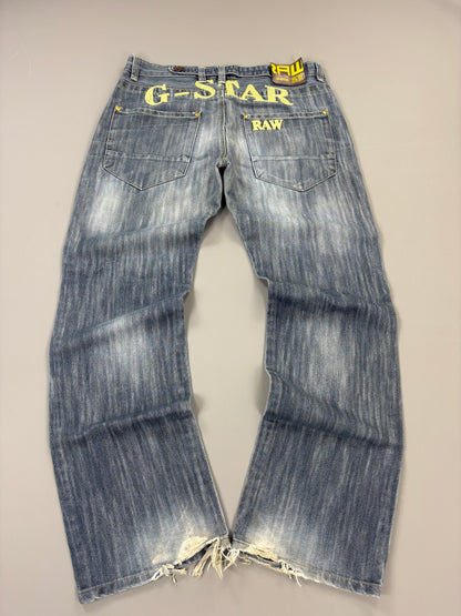 Gstar Raw Jeans vintage printed baggy (M) 61season