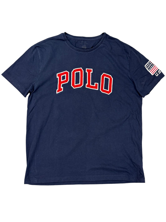Polo Ralph Lauren T-Shirt vintage usa tee (M) 61season