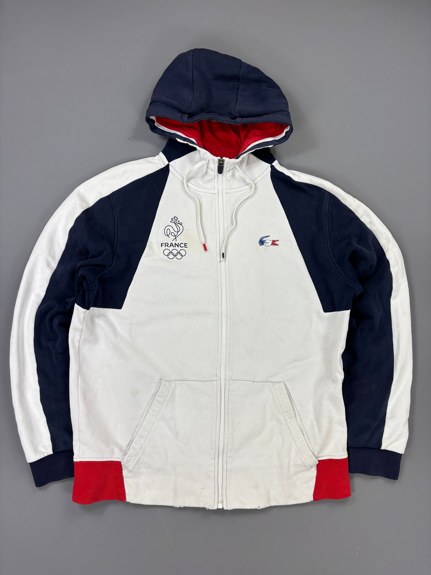 Lacoste France Zip vintage olympia frankreich (M) 61season