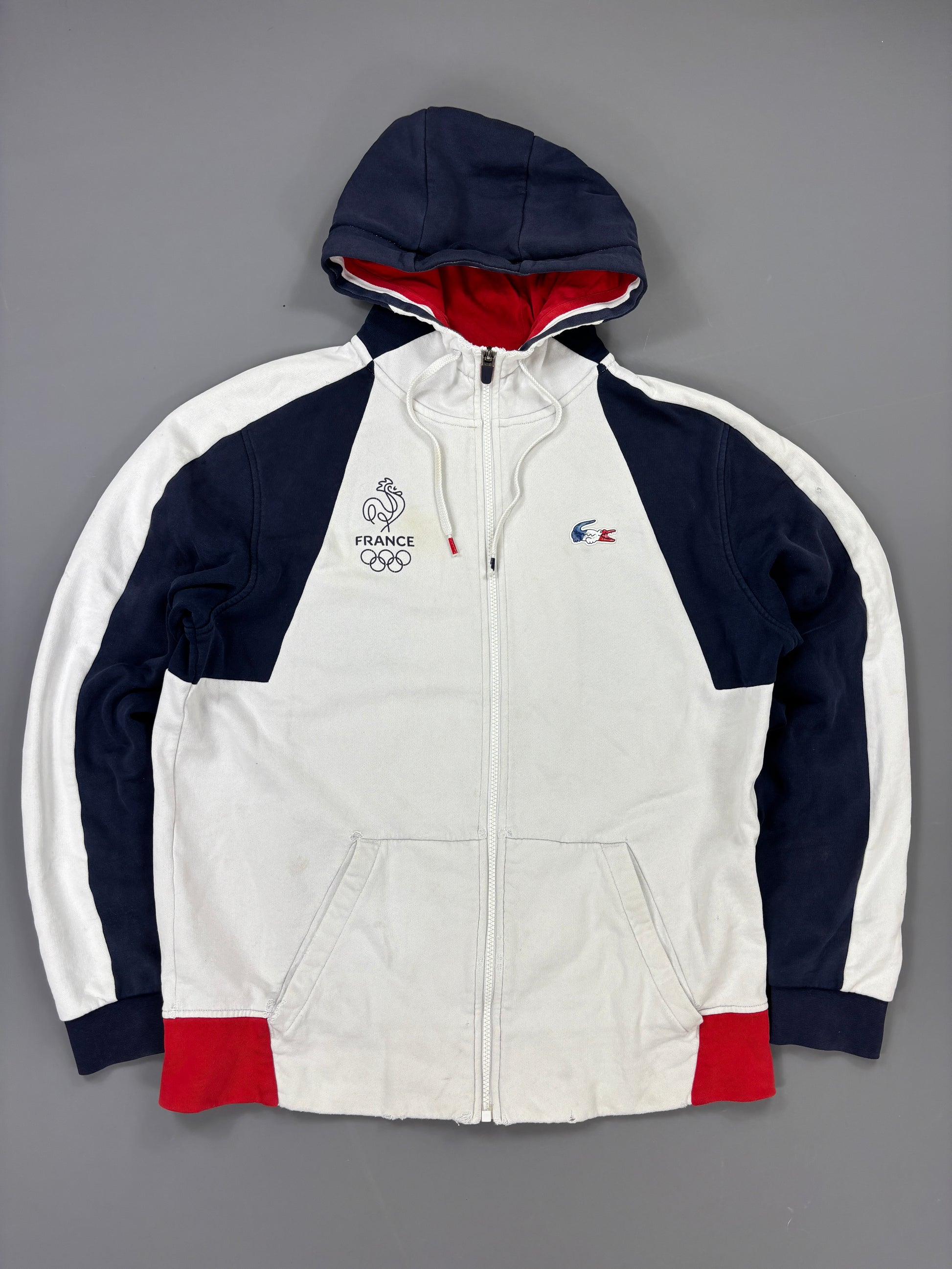 Lacoste France Zip vintage olympia frankreich (M) 61season