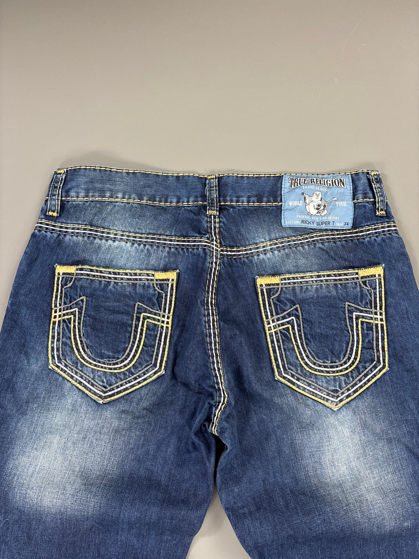 True Religion Jeans vintage printed baggy (M) 61season