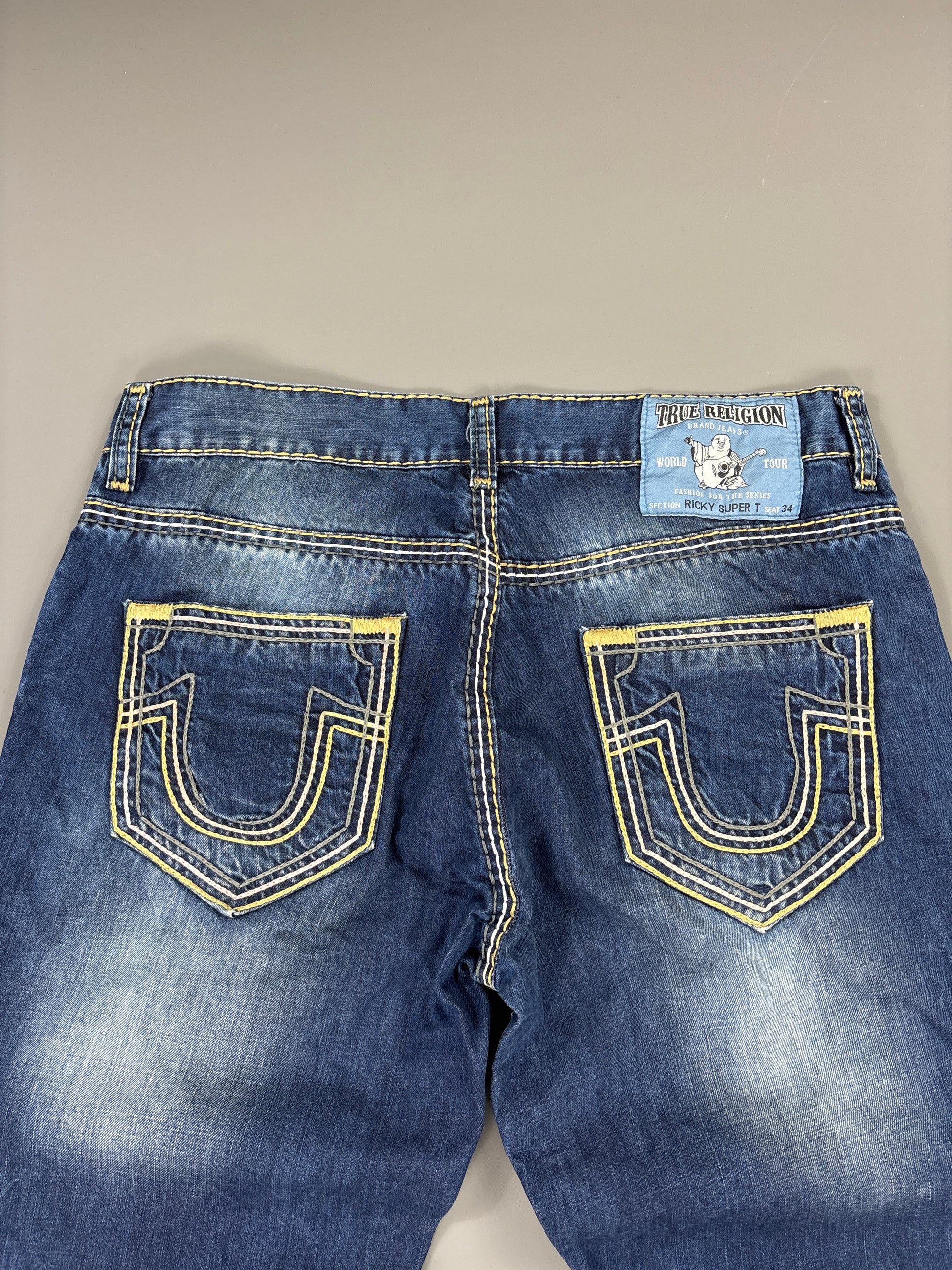 True Religion Jeans vintage printed baggy (M) 61season