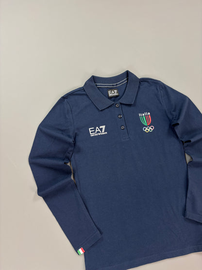 Armani Italia Polo Langarm XS-S