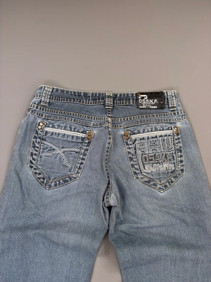Gstar Jeans vintage printed washed grey straight (S) 61season