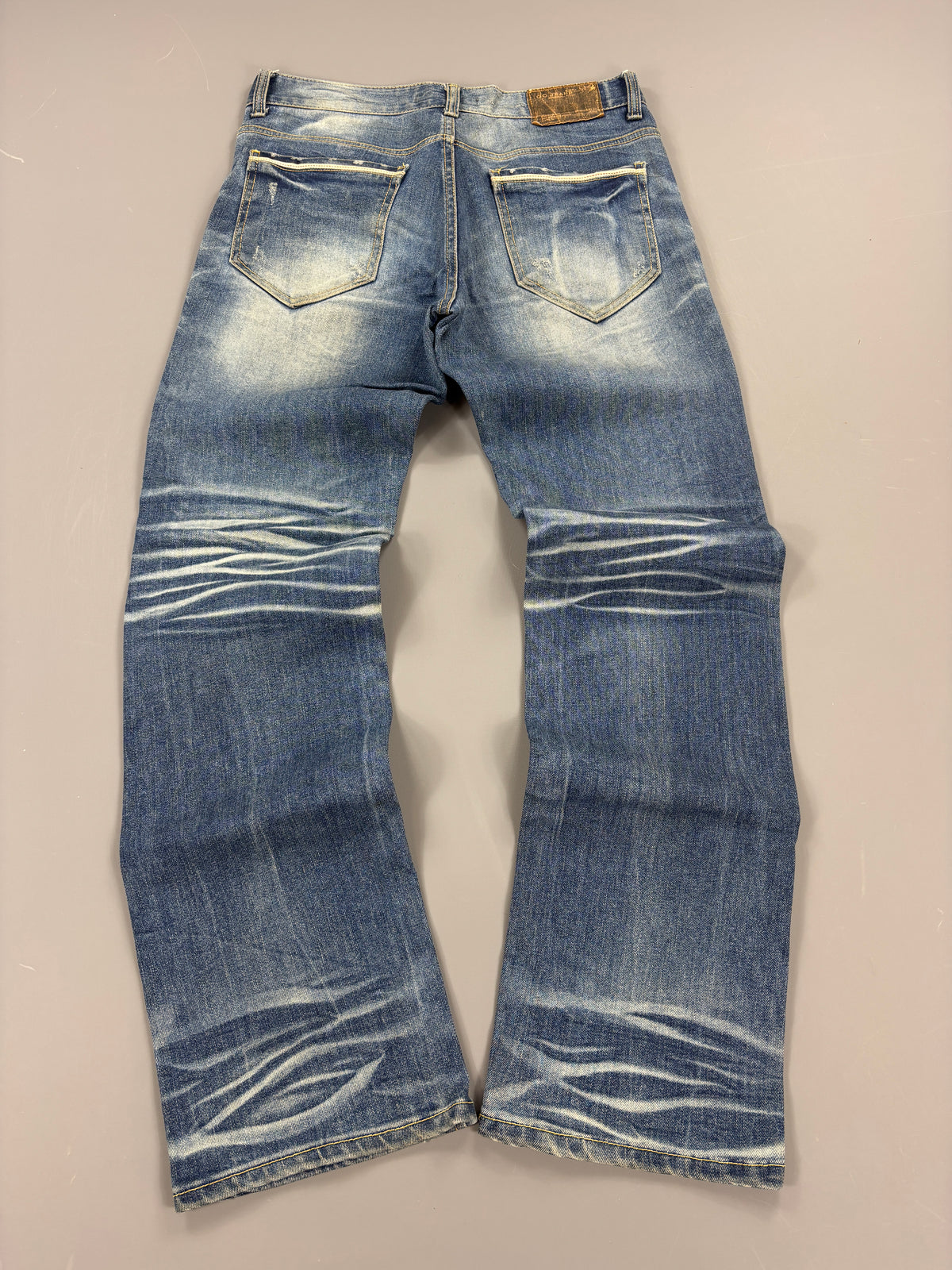 Japan Style Washed Straight Jeans vintage (L) 61season